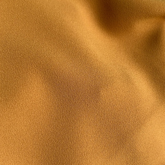 Zara blouse button and zipper detail mustard yellow - Picture 8 of 8